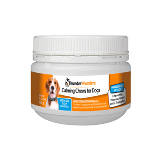Thunder Wunder Calming Chews for Dogs 125g