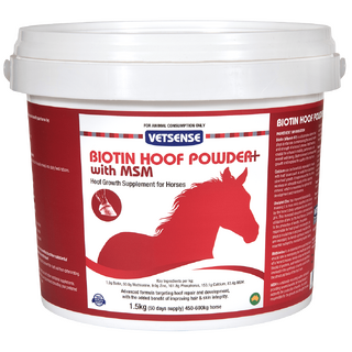 Vetsense- Biotin Hoof Powder+ MSM 4kg