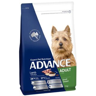 Advance Dog Adult Small Breed Lamb with Rice - Dry Dog Food 8kg