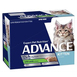 Advance Kitten - Lamb in Gravy Pouches - Wet Food 12 x 85gm