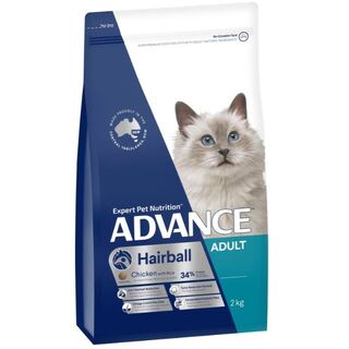 Advance Cat - Hairball Adult Chicken with Rice - Dry Food 2kg