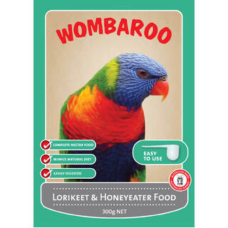 Wombaroo Lorikeet & Honeyeater Food - 9kg